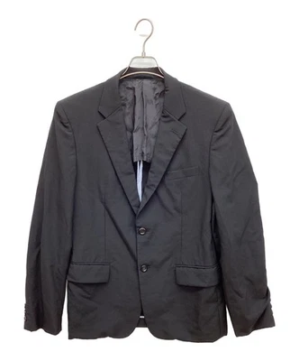 COMME des GARCONS HOMME Wool gabardine tailored jacket Size: M Black Men HC-J111 - Image 1 of 4