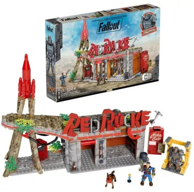 NEW RARE Mega Bloks Construx Fallout: Red Rocket Truck Stop (Mattel, 2024) - Image 1 of 4