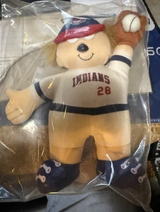 Cleveland Indians---Good Stuff Plush---12”----Teddy 1992----Jim Thome - Picture 1 of 2