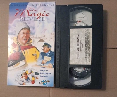 The Magic Snowman VHS F.H.E. Kid's movie 1993 Christmas MIRAMAX Vintage 90s - Image 1 of 4