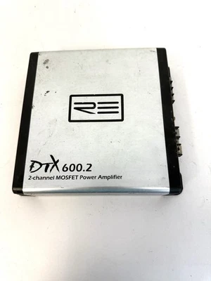 RE Audio DTX 600.2 - 2 Channel MOSFET Power Amplifier - Image 1 of 4