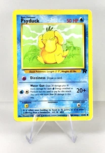Vintage 2000 Pokemon Psyduck 65/82 Team Rocket Common Card - Picture 1 of 8