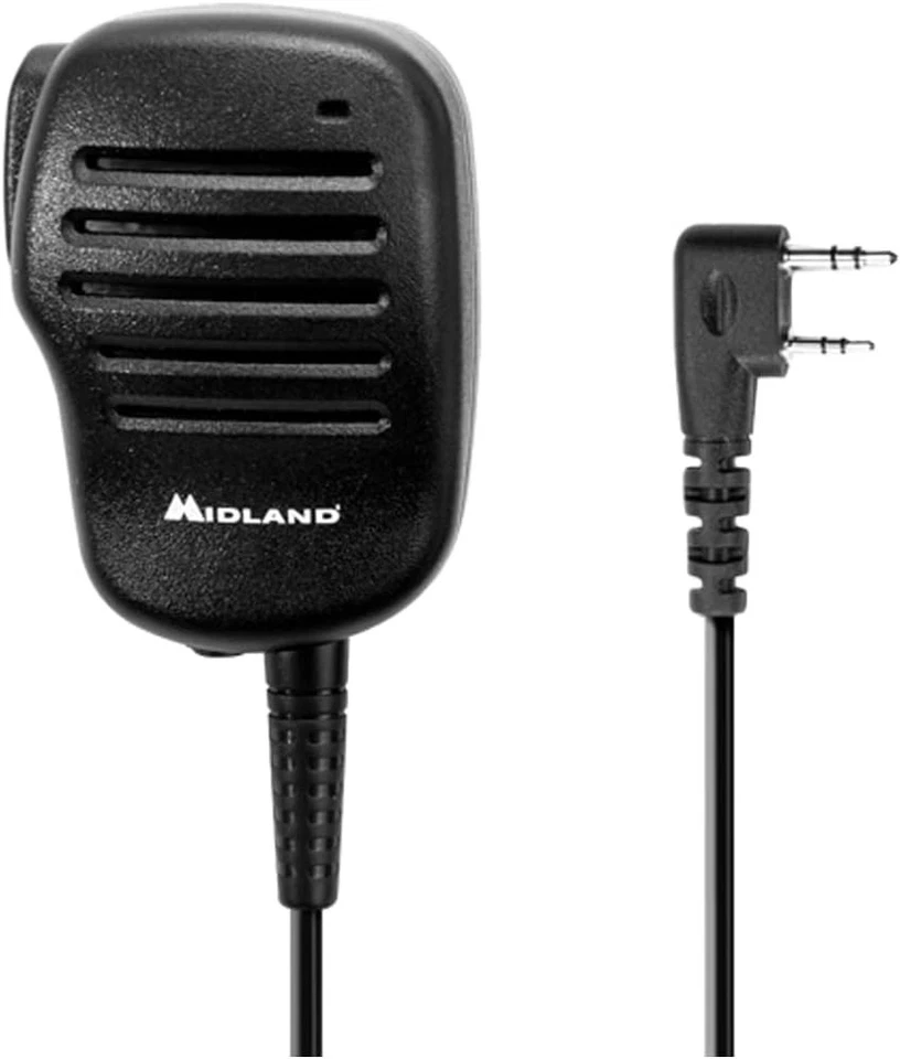 Midland® BA4 Hand-/Tragbar-Lautsprechermikrofon mit Push-to-Talk für Unternehmen - Bild 1 von 1