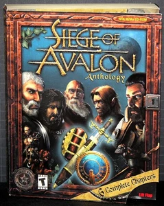 "SIEGE OF AVALON ANTHOLOGY" PC Game Bundle Global Star WIN 95/98/XP Vintage 2001 - Picture 1 of 9