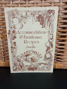 Accommodation & Farmhouse Recipes From the Heart of Wales Cookbook Recipe Book - Picture 1 of 8