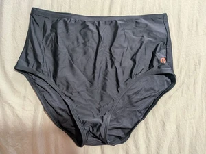 Honeymark NWOT High Waisted Black Swim Bottoms Size L - Picture 1 of 5