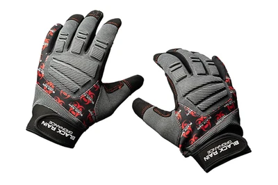 BLACK RAIN ORDNANCE Performance Tactical Shooting & Hunting Gloves(BLK/RED, 2XL) - Image 1 of 4