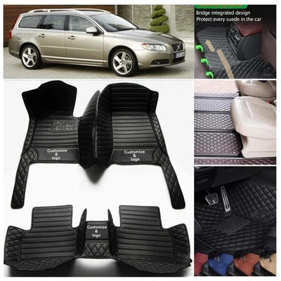 Alfombrillas impermeables para Volvo V70 2008-2016 alfombras para todo tipo de clima Foto 1 de 4