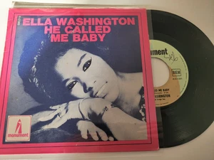 Ella Washington – He Called Me Baby -  Vinyl Single 7inch NM FR 1969 soul - Bild 1 von 2