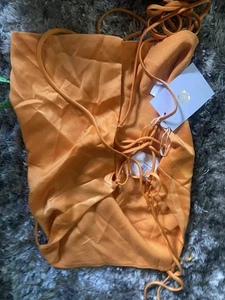 wayf womens spaghetti strap cantaloupe sz: XL B4 MSRP: 59 - Picture 1 of 4