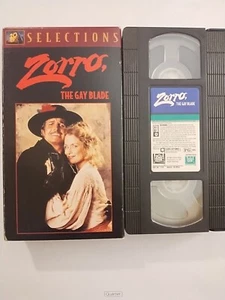 Zorro The Gay Blade (VHS) **Buy 2 Get 1 Free** - Picture 1 of 2