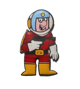 FIGURINA FORMAGGINO MIO LOCATELLI PLASTECO ASTRONAUTA N.17 POLLICINO N.14 ERRORE - Imagen 1 de 4