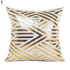 Foil Printing Cushion Cover Decorative Sofa Bed Fashion Throw Pillow Case 3