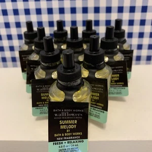Zehn (10) Wandblumen ~ SOMMERMELODIE ~ mit ätherischen Ölen ~ Bath & Body Works - Bild 1 von 1