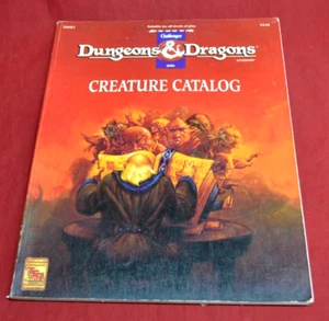 Catalogo creature Dungeons & Dragons serie Challenger 9438 DMR2 D&D TSR - Foto 1 di 15