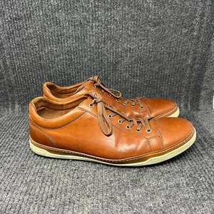 Allen Edmonds Porter City Derby Turnschuhe Schnürschuhe Braun Leder Herren Größe 14 D - Bild 1 von 9