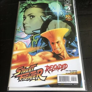 Street Fighter #5 Special Power Cell Cover NM Guile Chun Li - Bild 1 von 5