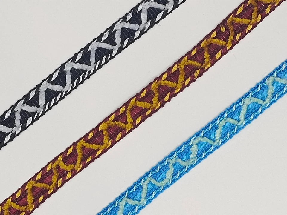 01 cm wide Braid Trim - 17 to 23 Yards - Edging Border Sew Crafts Jacquard BTU55 - Image 1 of 1