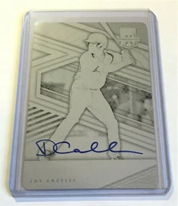 Angels David Calabrese 2020 Panini Elite Extra Printing Plate Auto RC #1/1 - Bild 1 von 2