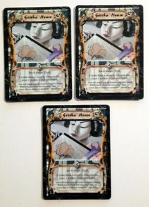 Geisha House (3) L5R Legend of the Five Rings CCG Jade Edition - Picture 1 of 1