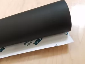 3M 2080 Matte Flat Black M12 24" x 60" Vinyl Car Auto Vehicle Wrap Film - Picture 1 of 2