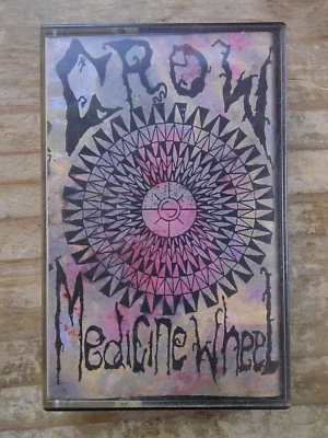 CROW "MEDICINE WHEEL" RARE 1992 CASSETTE PSYCH SPACE ROCK - Image 1 of 3