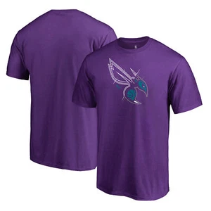 Men's Purple Charlotte Hornets X-Ray T-Shirt - Picture 1 of 3