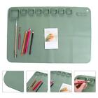 Drawing Board Pigment Palette Mat Silicone Painting Mat Silicone Craft Mat
