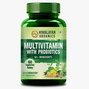 Himalayan Organics Multivitamin ,Probiotics - 60 Ingredients Supplement 180tab - Picture 1 of 6