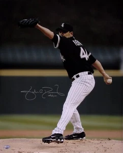 Jake Peavy Signed White Sox Baseball 16x20 Photo PSA/DNA COA Picture Autograph 2 - Picture 1 of 24
