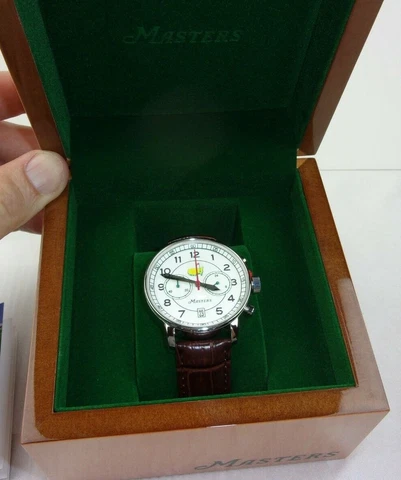 LE watch 214/700 The Masters Tech golf official 2022 Scottie Scheffler NIB Cover
