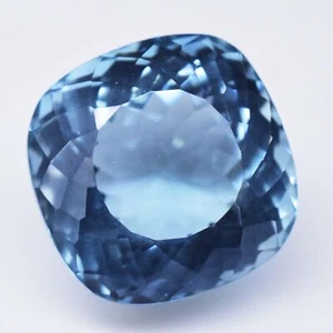 94.65 Ct Santa Maria Blue Aquamarine CERTIFIED Flawless Loose Gemstone - Picture 1 of 4