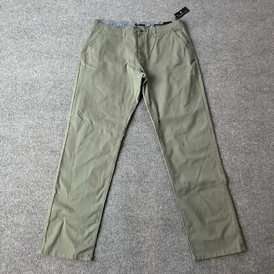American Tall Pants Men 42 X 38 mason Semi Relaxed Sage Green Straight Leg P2 - Image 1 of 4