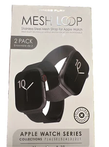 Stainless Steel Mesh Loop Band For Apple Watch - Picture 1 of 4
