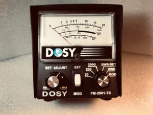 Dosy PM2001 PM-2001-TS Watomierz liniowy CB 2000 W DUŻA TWARZ MADE IN USA MIERNIK - Zdjęcie 1 z 1