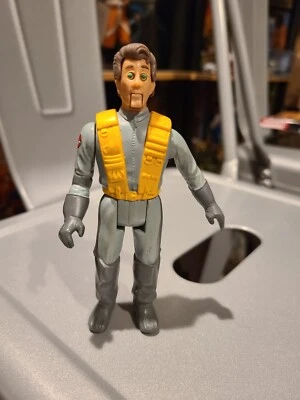 Figura de colección Kenner The Real Ghostbusters Peter Venkman Fright Features 1987 Foto 1 de 4