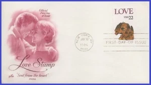 USA5 #2202 U/A ARTCRAFT FDC Love Puppy - Picture 1 of 1