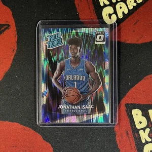 JONATHAN ISAAC 2017-18 Donruss Optic Shock Rated Rookie #195 ORLANDO MAGIC - Picture 1 of 2