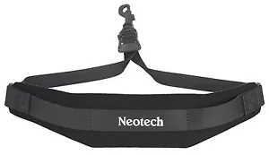 NEOTECH ITEM#1901152 SOFT SAX STRAP SWIVEL HOOK JUNIOR BLACK (HOOK CHOICES) - Picture 1 of 6