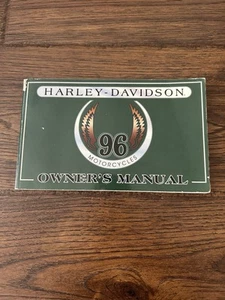 Harley Davidson 1996 Owner’s Manual For all Motorcycles! Preowned Softback - Picture 1 of 5