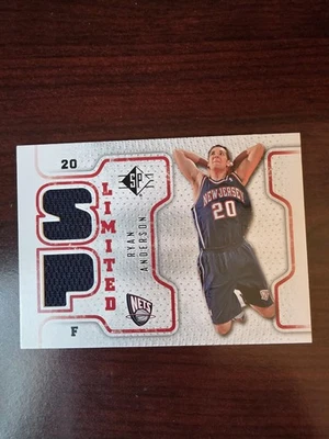 2008-09 SP Authentic #SPL-RA Ryan Anderson SP Limited Memorabilia - Image 1 of 2