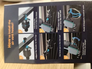 JOYROOM Wireless Car Charger,15W Qi Fast Charging Charger Phone BLACK - Picture 1 of 2