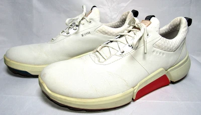 Ecco Biom H4 GTX  EU 44 EEE US Sz 10.5 White Waterproof Spikeless Golf Shoes - Image 1 of 4