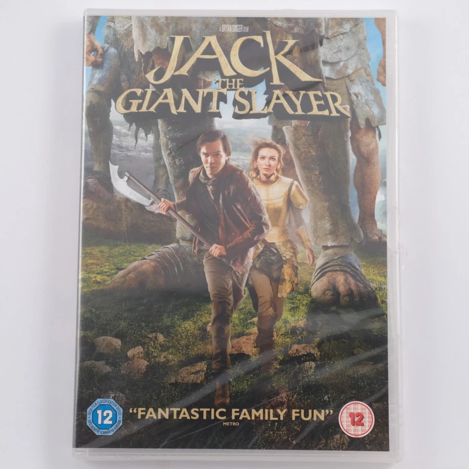 Jack the Giant Slayer DVD (2013) NEW Ewan McGregor Fantasy Movie Fairy Tale - Image 1 of 4