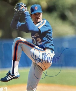 ROGER MCDOWELL NEW YORK METS AUTOGRAPHED AUTO PHOTO B - Imagen 1 de 1