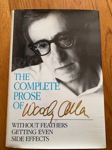 WOODY ALLEN AUTOGRAPHED "The COMPLETE PROSE" 1991 THREE BOOKS IN ONE MEMOIRS - Picture 1 of 3