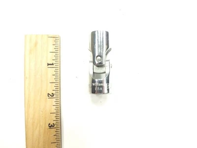 WILLIAMS TOOLS 3/8" DRIVE 9/16" SWIVEL FLEX UNIVERSAL JOINT SHALLOW SOCKET USA - Image 1 of 4