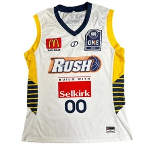 Player Issue NBL 2019 Ballarat Rush Basketball Jersey BBL - Picture 1 of 5