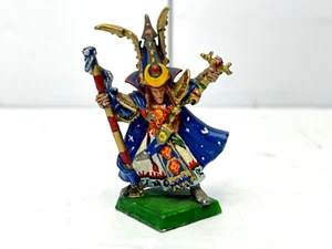 Warhammer 40K High Elf Mage Lord Teclis Metal Rare OOP Citadel Elves Wizard READ - Picture 1 of 4