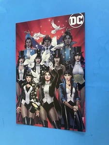 DC COMICS ZATANNA THE MAGICIAN THROUGH THE YEARS POSTER PIN UP NEW. - Picture 1 of 3